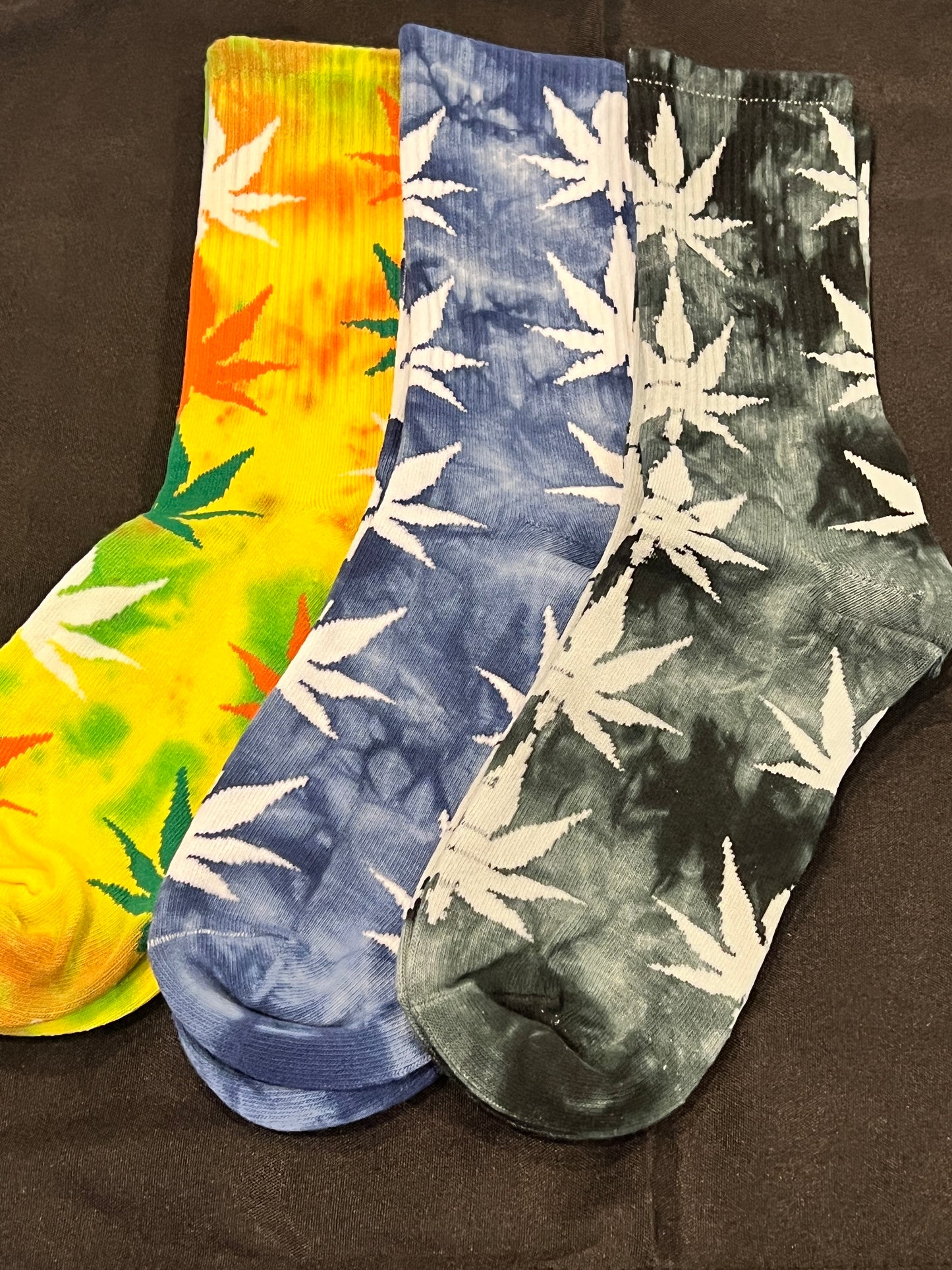 TyeDye Crew Socks