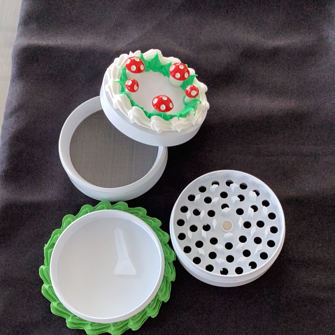 Mushie Cake Herb Grinder