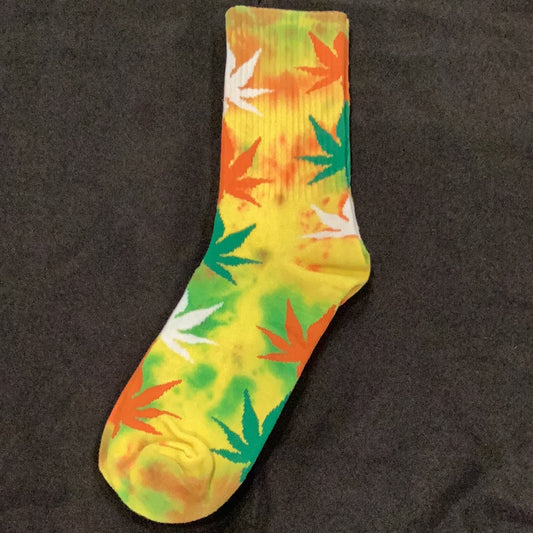 TyeDye Crew Socks