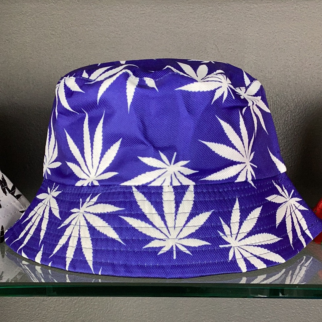 Leaf Reversible Bucket Hat