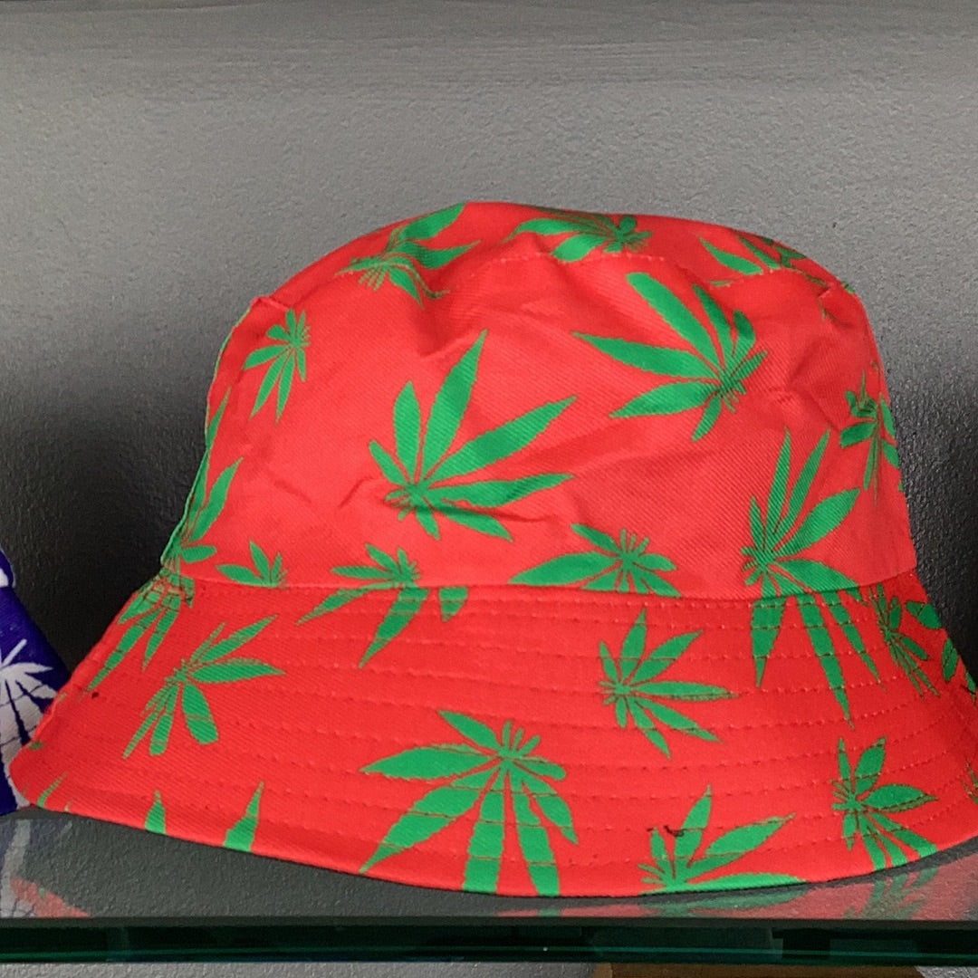 Leaf Reversible Bucket Hat