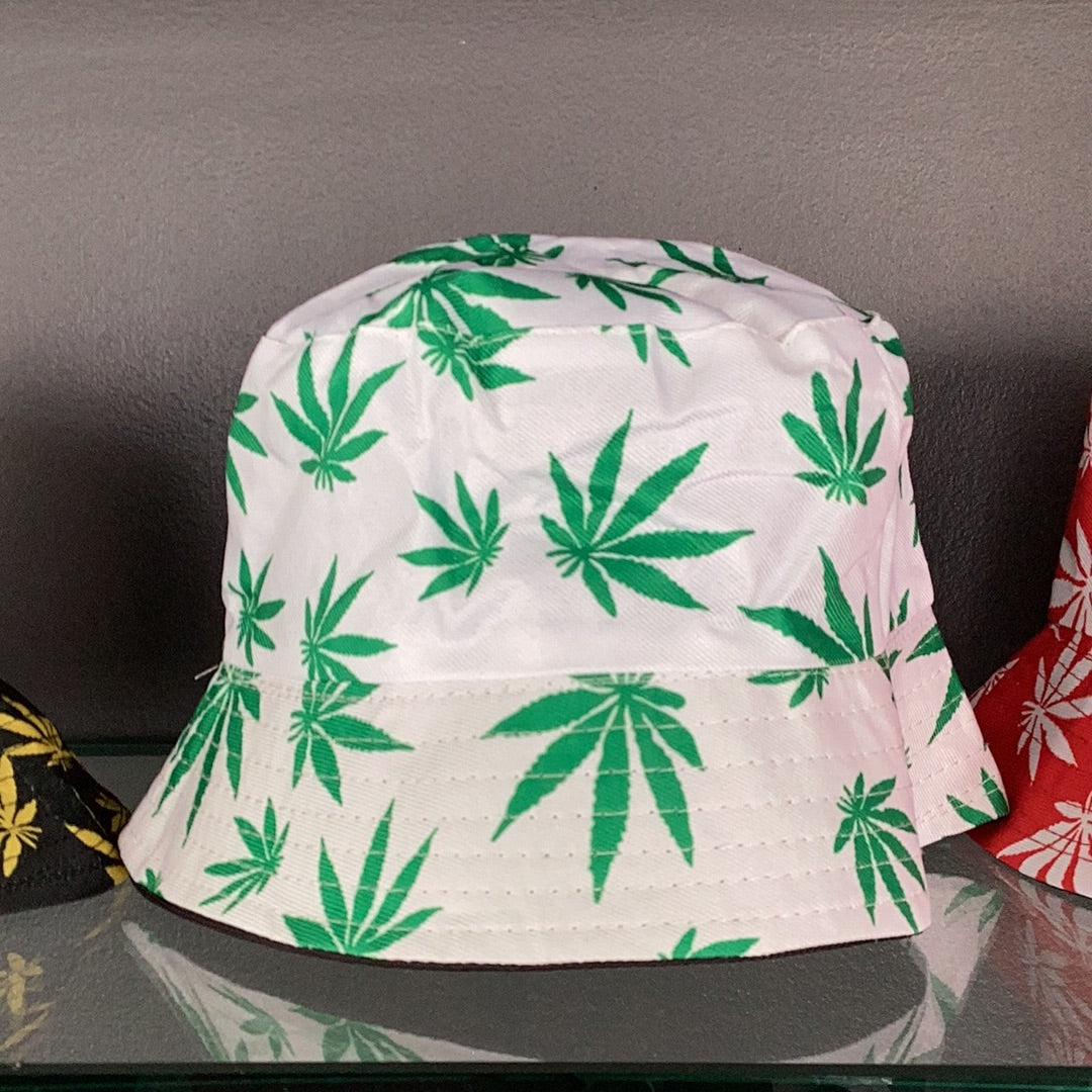 Leaf Reversible Bucket Hat