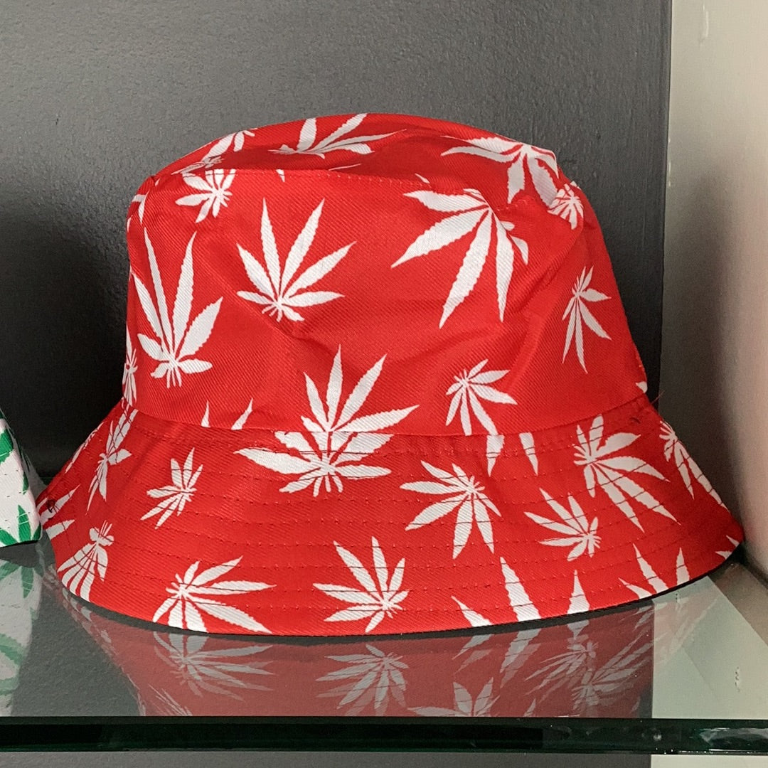 Leaf Reversible Bucket Hat