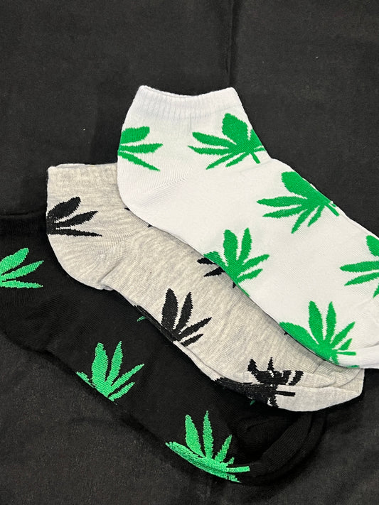 Leaf Ankle Socks